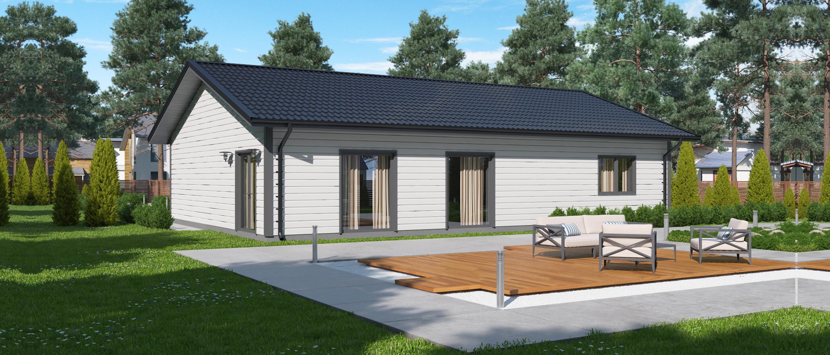 Tek Katlı Prefabrik Ev Modelleri ve Fiyatları